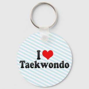 Llavero Amo Taekwondo