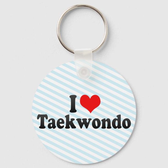 Llavero Amo Taekwondo (Anverso)