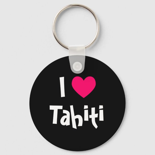 Llavero Amo Tahití (Anverso)