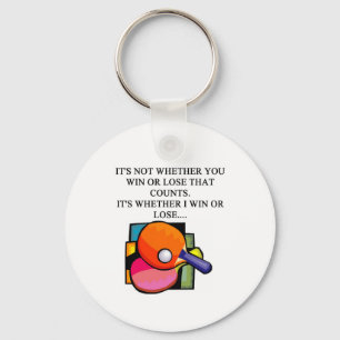 Llavero amo tenis de mesa