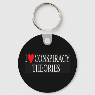 Llavero Amo teorías de conspiración