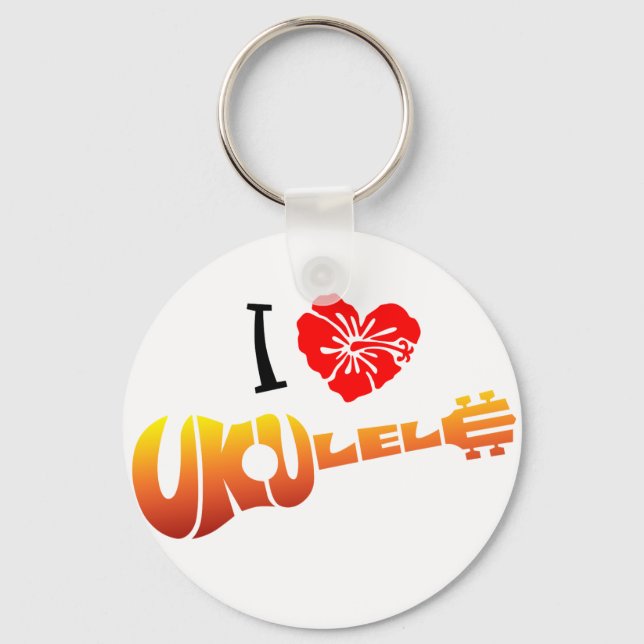 Llavero Amo Ukulele (Anverso)