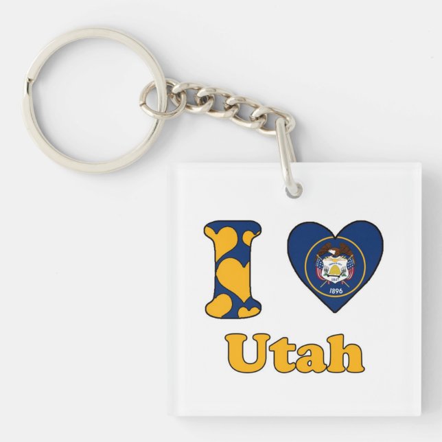 Llavero Amo Utah (Frente)