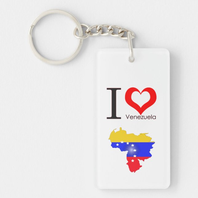Llavero Amo Venezuela (Frente)