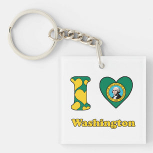 Llavero Amo Washington