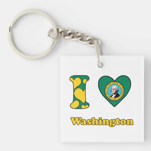 Llavero Amo Washington (Frente)