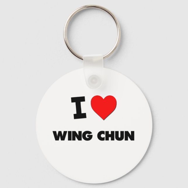 Llavero Amo Wing Chun (Anverso)