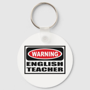 Llavero amonestador del PROFESOR DE INGLÉS