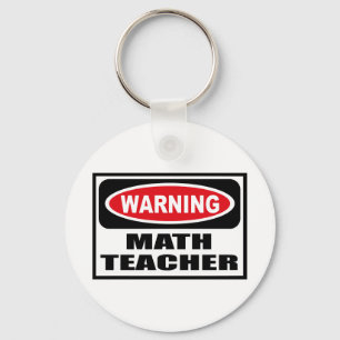 Llavero amonestador del PROFESOR de MATEMÁTICAS