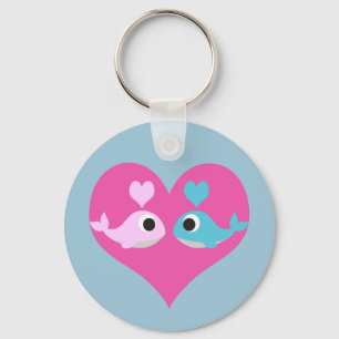 Llavero Amor a la ballena pura