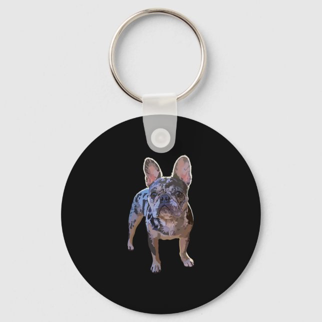 Llavero Amor al bulldog (Anverso)
