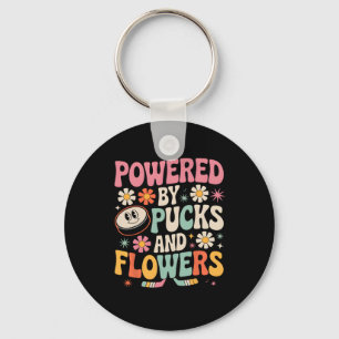 Llavero Amor al hockey groovy Amante del hockey sobre hiel