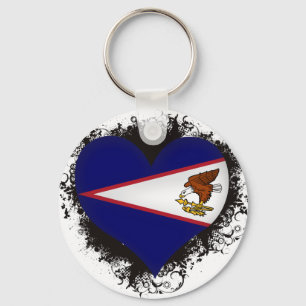 Llavero Amor American Samoa del vintage I