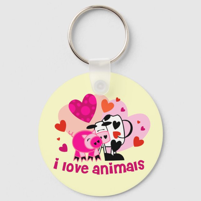 Llavero Amor animal (Anverso)