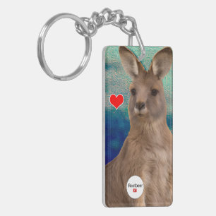 Llavero Amor animal - Amor canguro