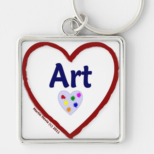 Llavero Amor: Arte - Keychain (Frente)