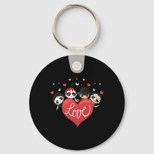 Llavero Amor Candy Heart Cute Asesino Horror Película Anti