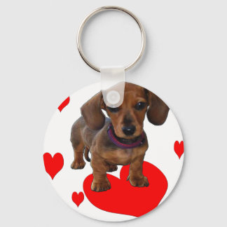 Llavero Amor (Corazones) Dachsies - Dachshund