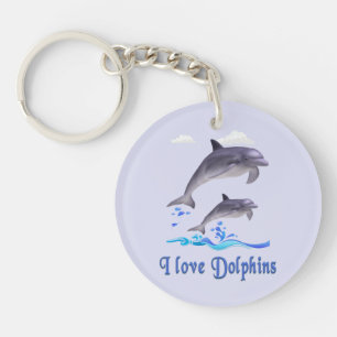 Llavero Amor de delfines