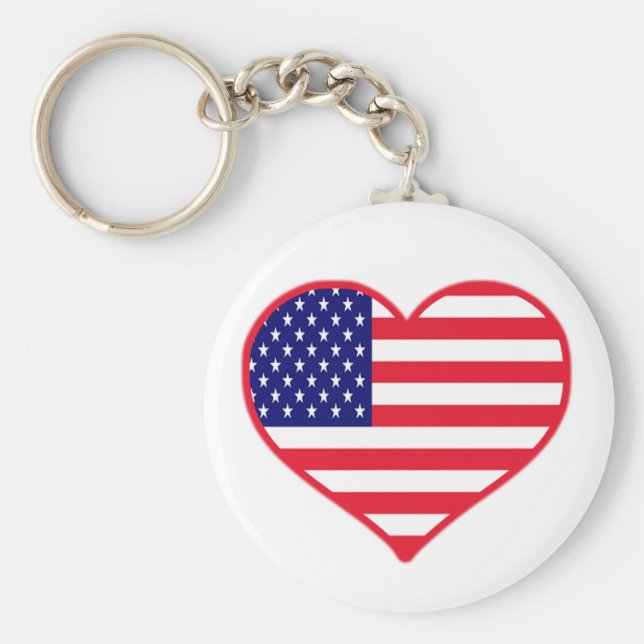 Llavero Amor de EEUU (Frente)
