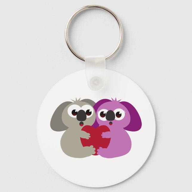 Llavero Amor de Koala (Anverso)