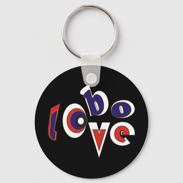 Llavero Amor de Lobo (Anverso)