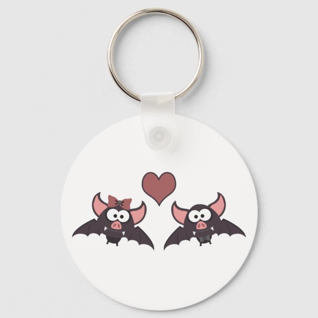 Llavero Amor de murciélago (Anverso)