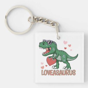 Llavero Amor de San Valentínasaurio