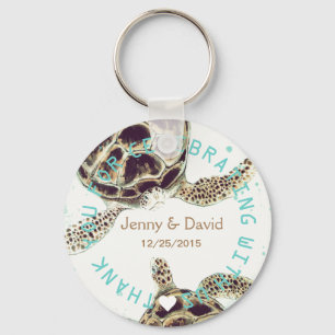 Llavero Amor de Seaturtle personalizado casando favor