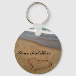 Llavero Amor en el Beach Keychain