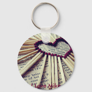 Llavero Amor eterno del corazón