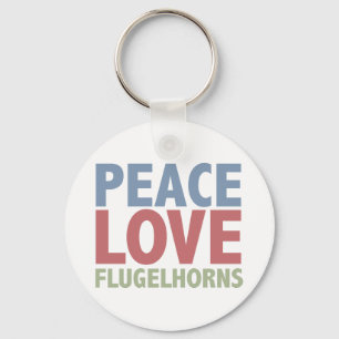 Llavero Amor Flugelhorns de la paz