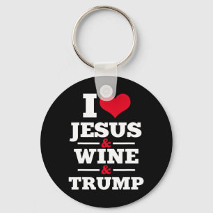Llavero Amor Jesús Vino Trump Religiosa Cristiana Fe Mo