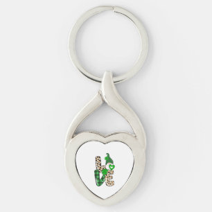 Llavero AMOR Lunch Lady Gnome Funny St Patrick's Day Shamr
