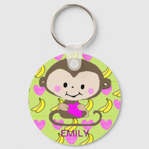 Llavero Amor mono - Personalizado