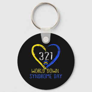 Llavero Amor Mundo Down Síndrome Awareness Day Love