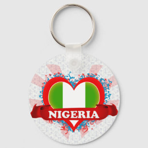 Llavero Amor Nigeria del vintage I