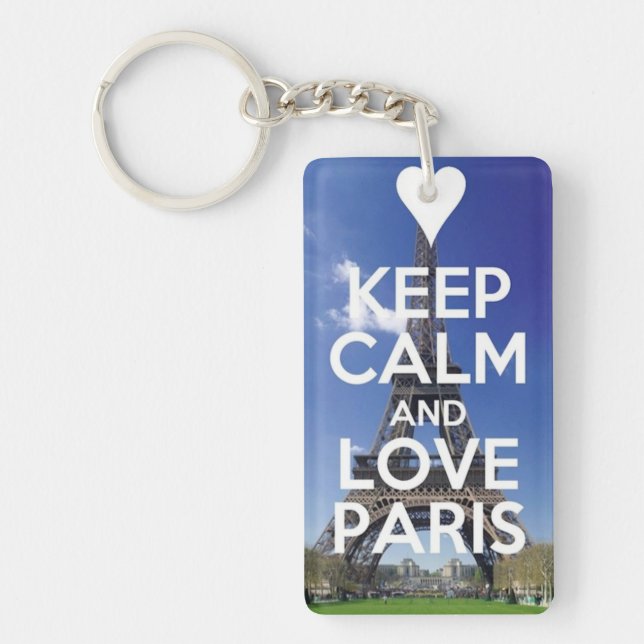 Llavero Amor París (Frente)