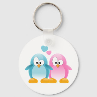 Llavero Amor pingüino