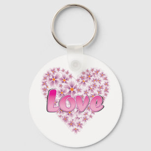 Llavero Amor rosado y maricas