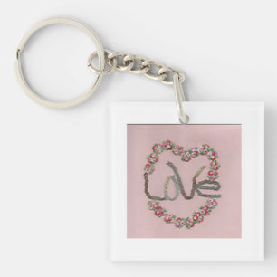 Llavero Amor Rosebud