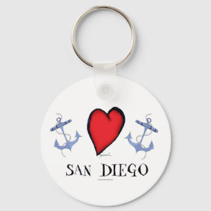 Llavero amor San Diego