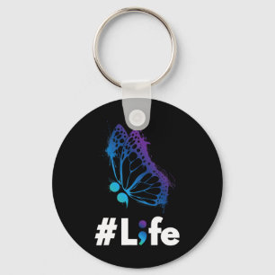 Llavero Amor Vitalicio Y Apoyo A La Concienciación Sobre P