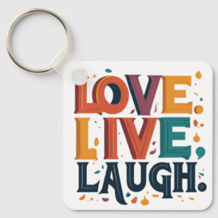 Llavero Amor, Vive, Ríe: Abraza el viaje