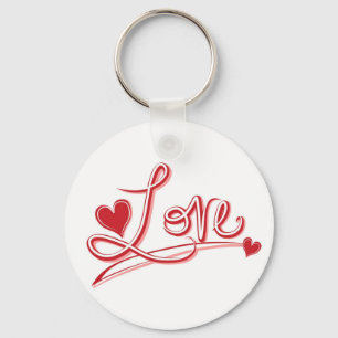 Llavero Amor y Corazones