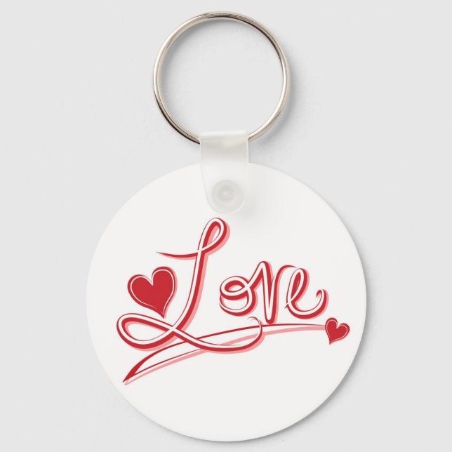 Llavero Amor y Corazones (Anverso)