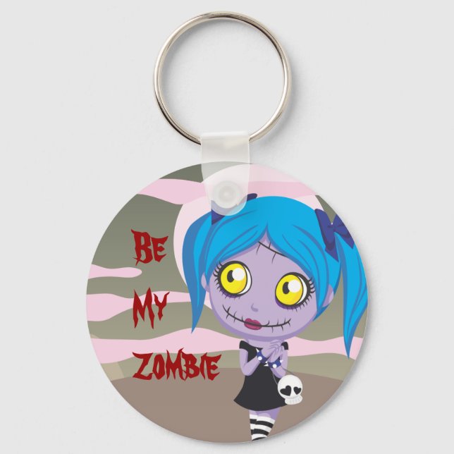 Llavero Amor zombi (Anverso)