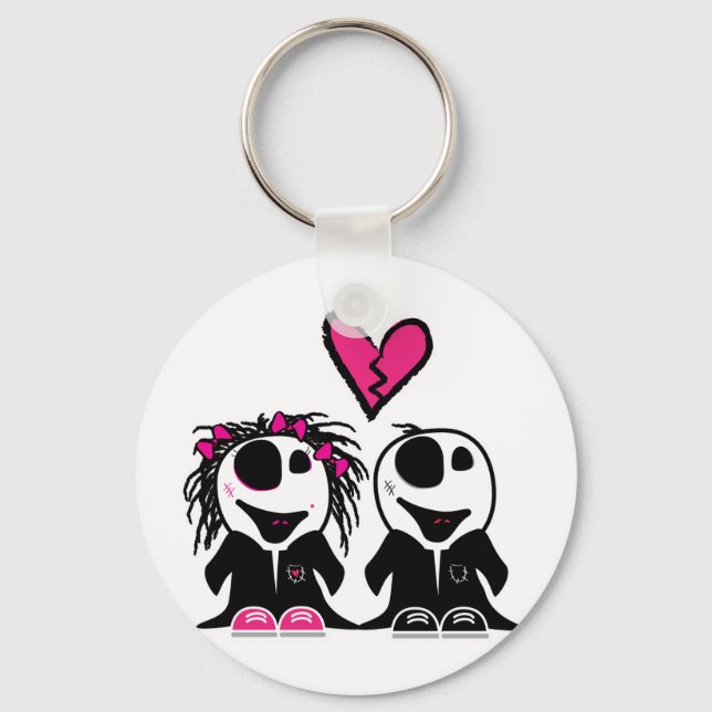 LLAVERO AMOR ZOMBIE (Anverso)