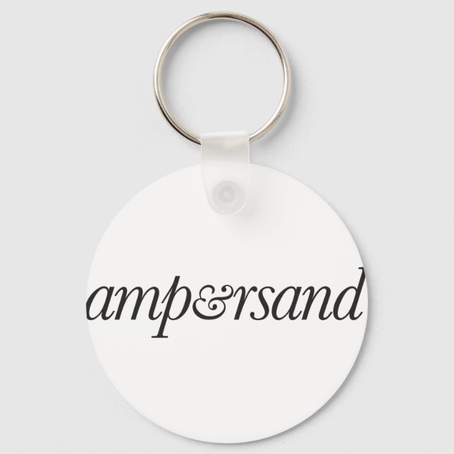 Llavero Ampersand (Anverso)