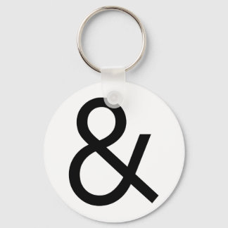 Llavero Ampersand - Negro